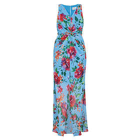 Gina Bacconi Jennifer Printed Maxi Dress With Twist Bodice Maxi Dress