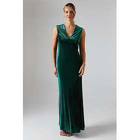 Oasis Velvet Open Back Detail Maxi Dress