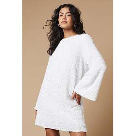 Oasis Petite Occasion Sequin Flare Sleeve Mini Dress
