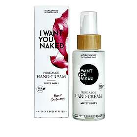 I Want You Naked Sweet Roses Pure Aloe Handkräm 50ml