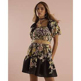 River Island Wrap Mini Dress Printed