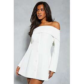 MissPap Tailored Bardot Blazer Dress