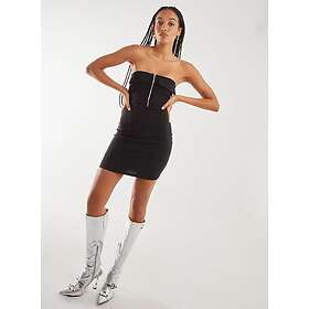 Pink Vanilla Cargo Utility Zip Mini Dress