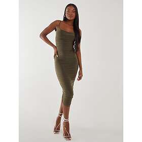 Pink Vanilla Slinky High Neck Maxikjole