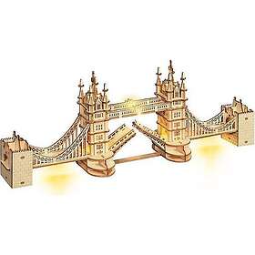 Rolife Tower Bridge With Lights Wooden Model Kit