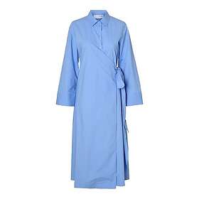 Selected Aviana Ls Midi Omlottklänning