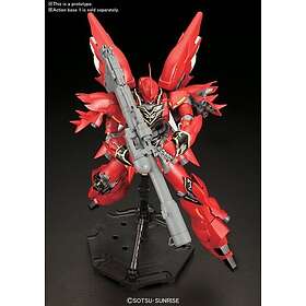 Bandai MG Version Sinanju Animation färg Model Kit