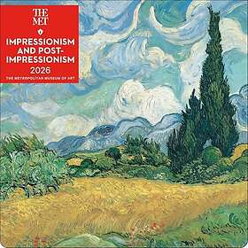 Abrams & Chronicle Books Impressionism och Post-Impressionism Väggkalender 2026