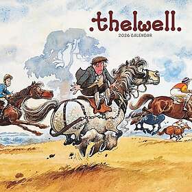 Carousel Thelwell Wiro Wall Calendar 2026
