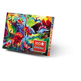 Adlibris Dinosaurievärld 100 Bitar