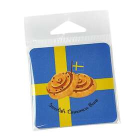 Mellow Design Magnet Svenska kanelbullar (6,5x6,5 cm)