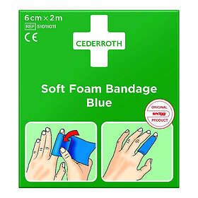 Cederroth Plaster Mykt Skum Svart 6 cmx4,5 m