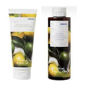 Korres The Citrus Body Collection Gift Set (Body Cleanser 250ml, Body Smoothing 