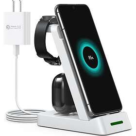 INF Trådlös laddare 3-i-1