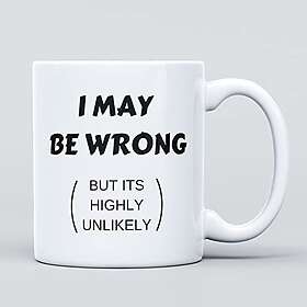 Panther 'I May Be Wrong' Mug