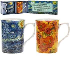 Leonardo Van Gogh Castle Mug 2-pack