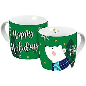 Gedalabels Happy Holidays Mugg 30cl