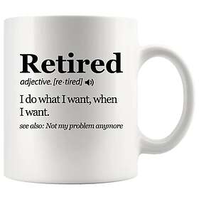 Panvola Retired Definition Mugg 33cl