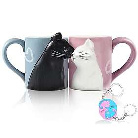 Binoster Kiss Cat Coffee Cup