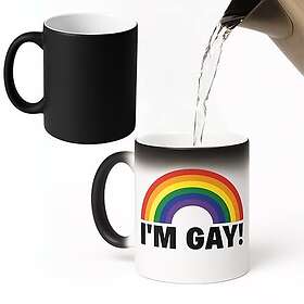 Turtle I'm Gay Rainbow Heat Change Mug