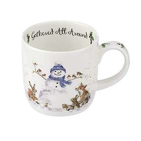 Wrendale Designs Portmeirion "Gathered All Around" Snowman Christmas Mug 30cl