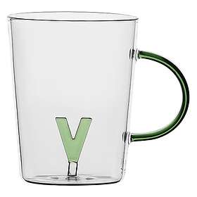 LA PORCELLANA BIANCA Brev 'V' Mugg