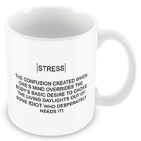 Acen Merchandise Real Meaning Of Stress Mugg