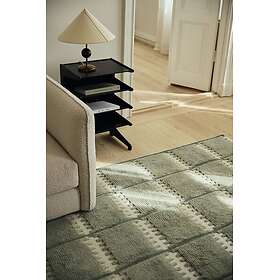 Layered Lilly Wool Rug Green (250x350cm)