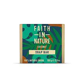 Faith in Nature Coconut Bar Soap 100g