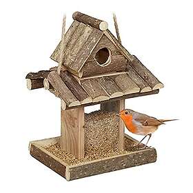 Relaxdays Fågelmatare för upphängning 25x17.5x16cm