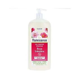 Natessance Rose Trémière Sans Sulfate Gel Douche 1000ml