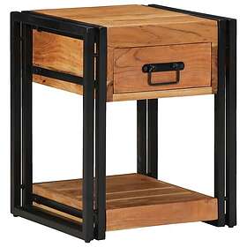 vidaXL 4016705 Nightstand With Drawer 40x40x50cm