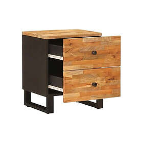 vidaXL 4018294 Nattbord Med Skuff 40x33.5x46cm