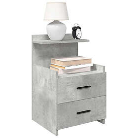 vidaXL 858639 Nightstand With Storage 40x36,5x62cm