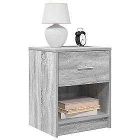 vidaXL 858777 Nightstand With Drawer 40x34x50cm