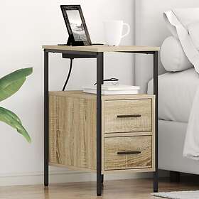 vidaXL 859413 Nightstand 30x48x61cm