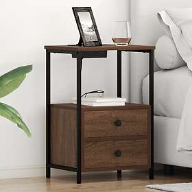 vidaXL 859448 Nightstand With Drawer 40x31x60cm