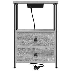 vidaXL 859447 Nightstand 40x31x60cm