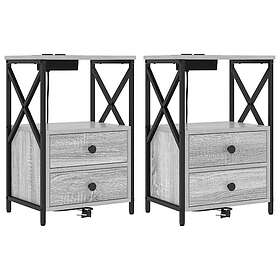 vidaXL 859567 Sängbord 40x31x60cm