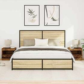 vidaXL 862181 Nattbord 50x40x45cm