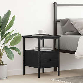 vidaXL 862923 Sängbord Med Låda 34x36x50cm