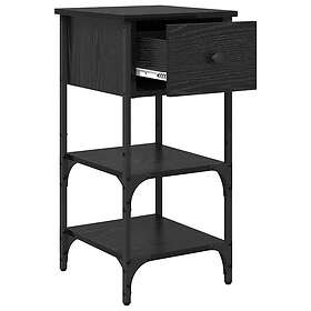 vidaXL 871241 Nattbord Med Skuff 33.5x36x70cm