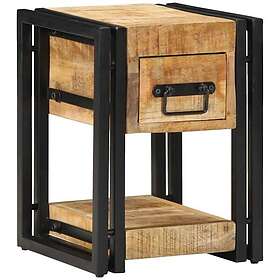 vidaXL Nattduksbord Med Förvaring 30 x 30 x 40cm