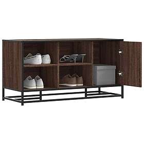 vidaXL Skobänk 100x40x53.5cm Konstruerat Trä och Metall 849218