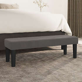 vidaXL Bänk 100x30x30cm Sammet 346667