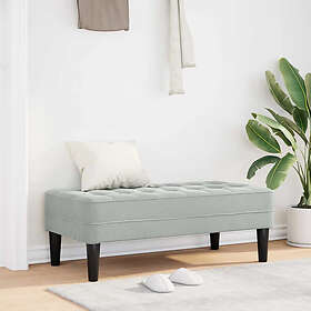 vidaXL 42001947 Bänk 113x57x39cm Sammet