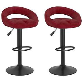 vidaXL Set med 2 Barstolar 333275