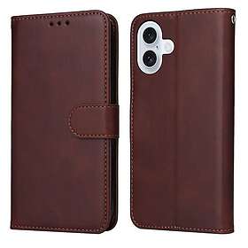 Skalo Wallet Case PU Leather for iPhone 17