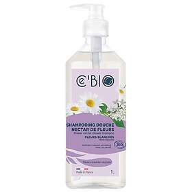 Ce'BIO White Flower Hårshampo och Duschgel 1000ml