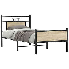 vidaXL Bed Frame 4106972 90x190cm